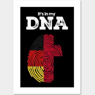 My Dna German Christianity Patriot Apparel Posters and Art